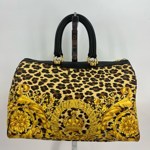 Versace Handbags - Gianni Versace sunburst Boston bag